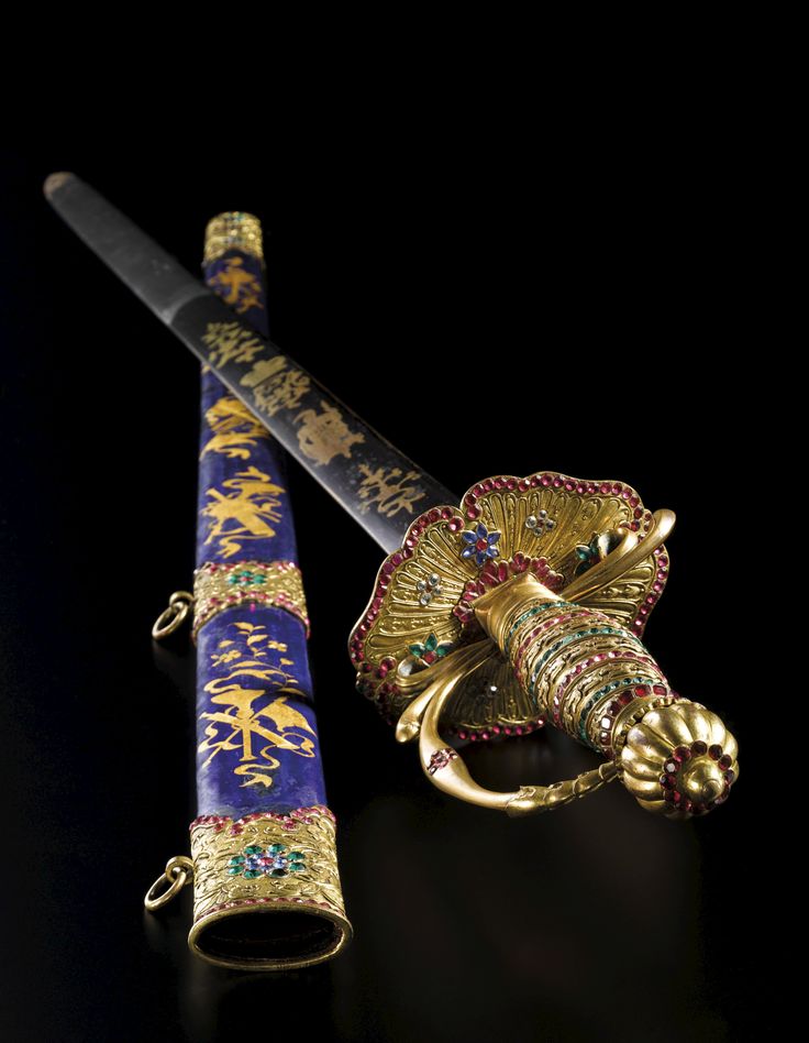 Qing  hanedanından çin kılıcı